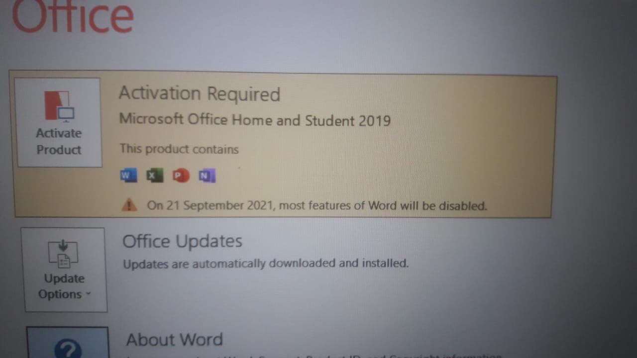 Pre Installed Microsoft Office Not Activating - Microsoft Community