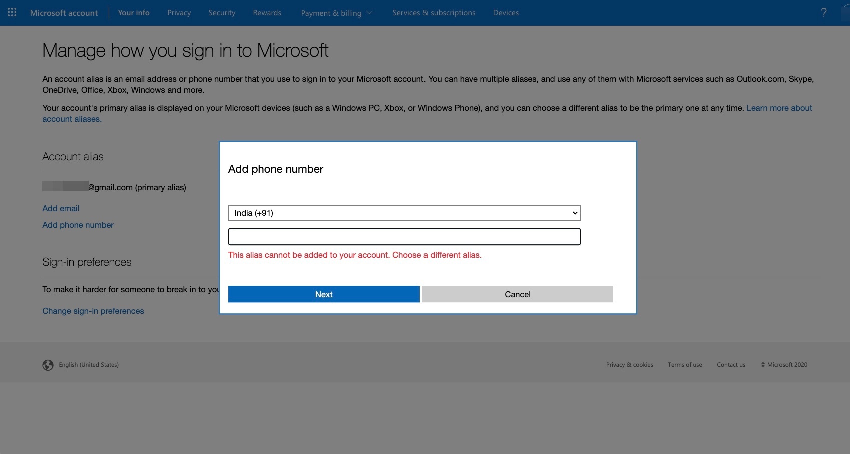 Contact us at Microsoft support (Xbox Payment Error) - Microsoft