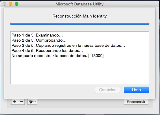 Falta indice de base de datos office y tiene que reconstruirlo........ -  Microsoft Community