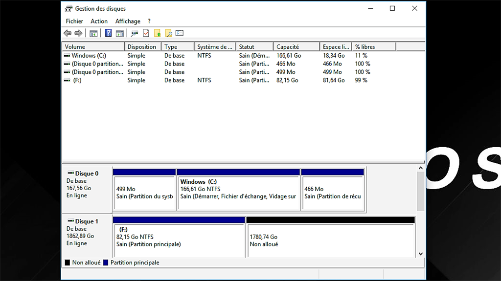 Comment allouer l39espace non allou a WindowsC - Communaut Microsoft