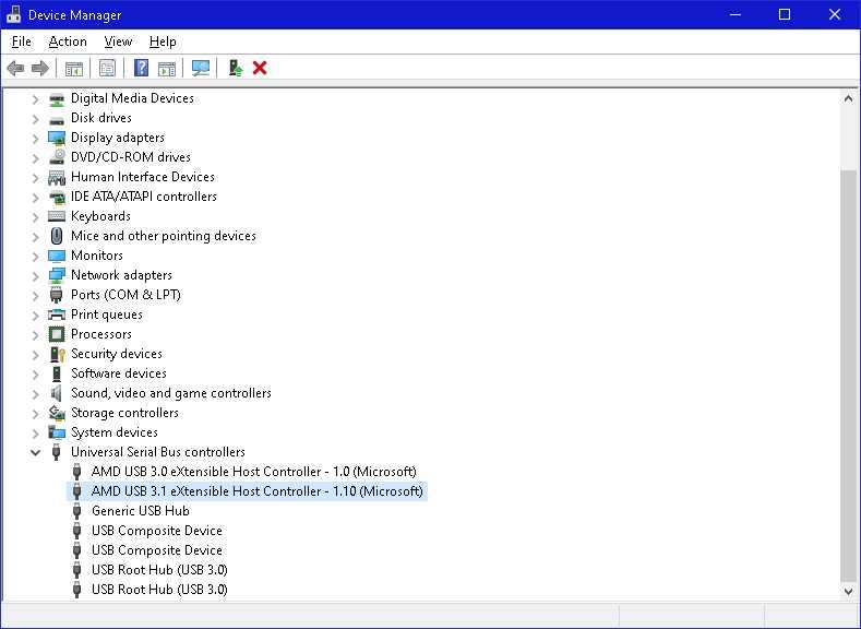 USB host controller question - multiple host controllers - Microsoft  Community