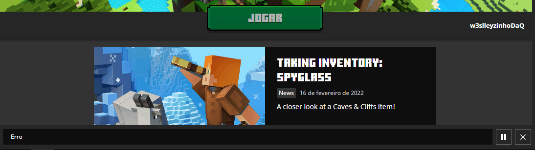 Não consigo instalar o Launcher do Minecraft, estou tentando - Microsoft  Community