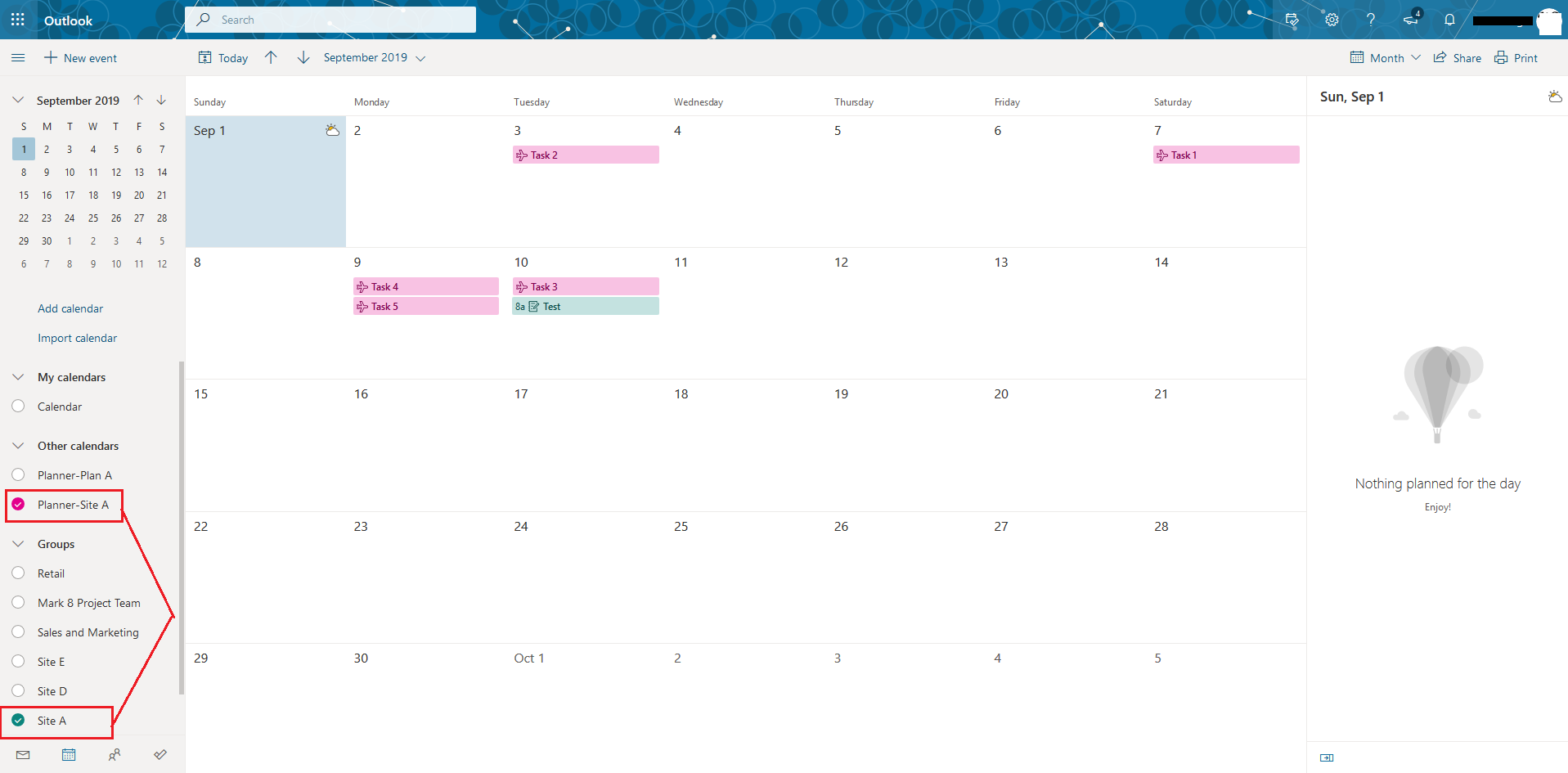 Planner, SharePoint and Outlook Calendar Sync Microsoft Community