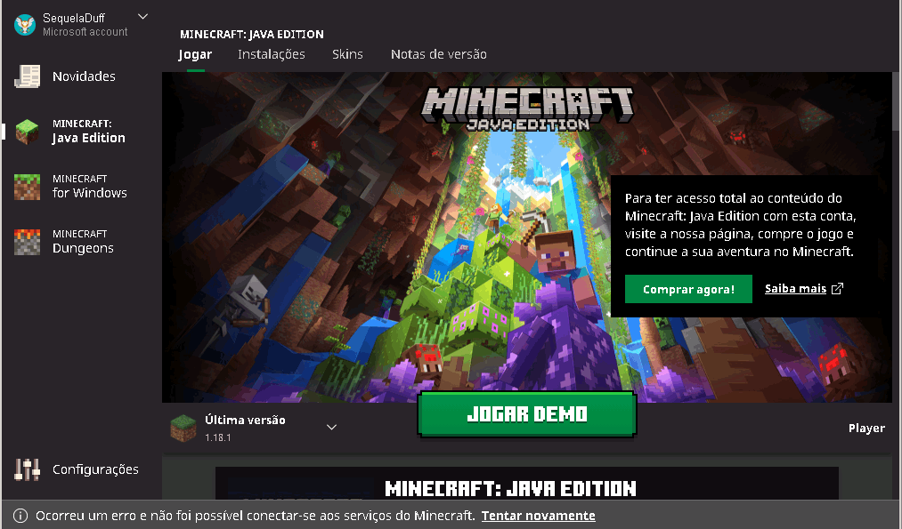 Como jogar Minecraft pelo navegador !! NÃO É A DEMO 