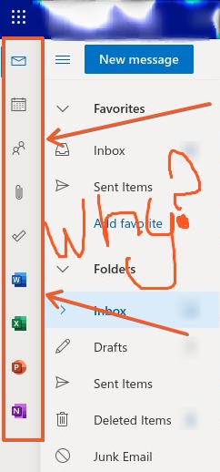 Horrible useless left sidebar in Outlook 365 for web - Microsoft Community