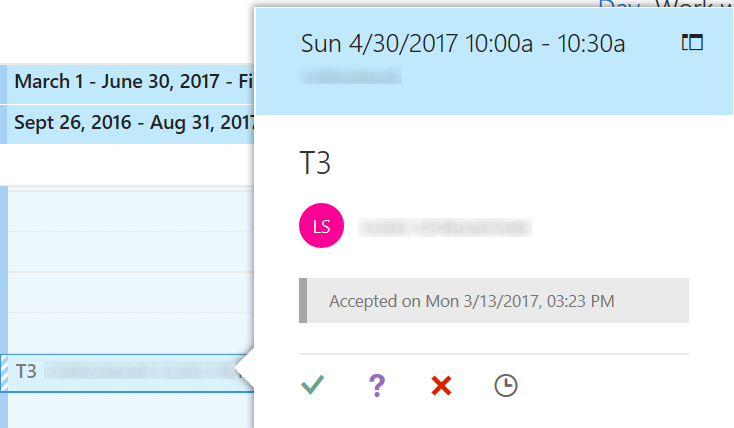 Accepted Meeting Invitations Showing As Tentative - Microsoft Community