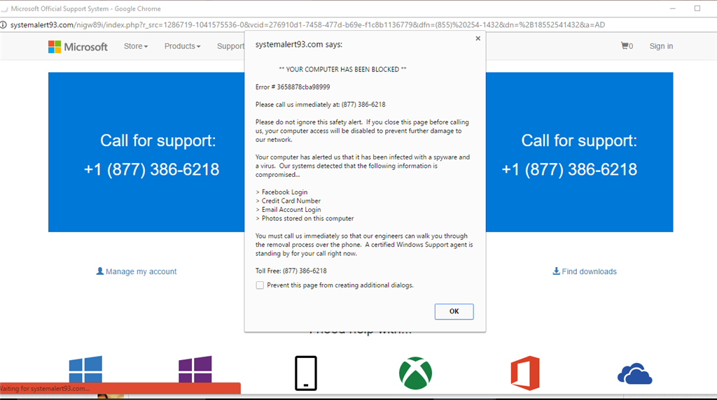 Has else received this pop up? - Microsoft Community