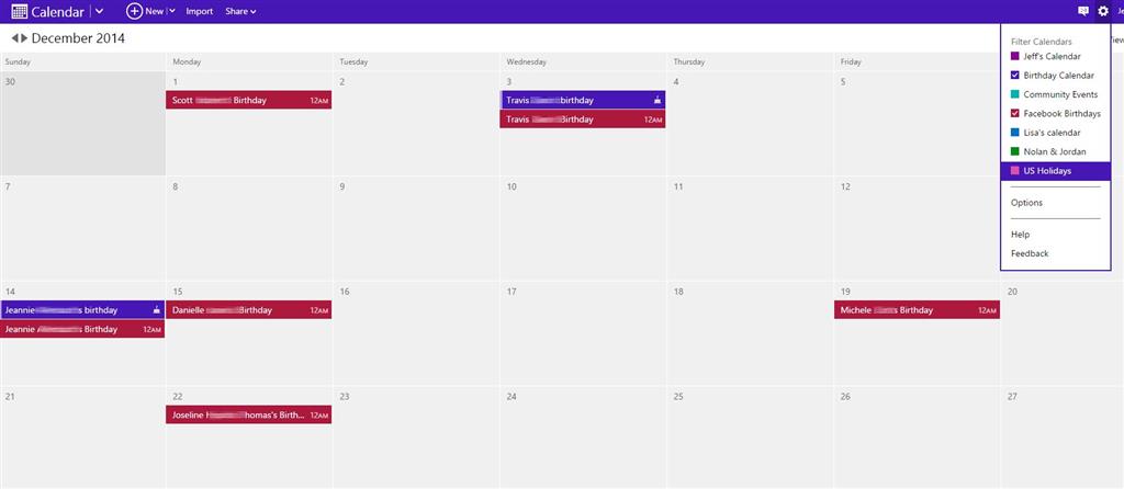 Contact Birthday Not Showing on Birthday Calendar - Microsoft Community