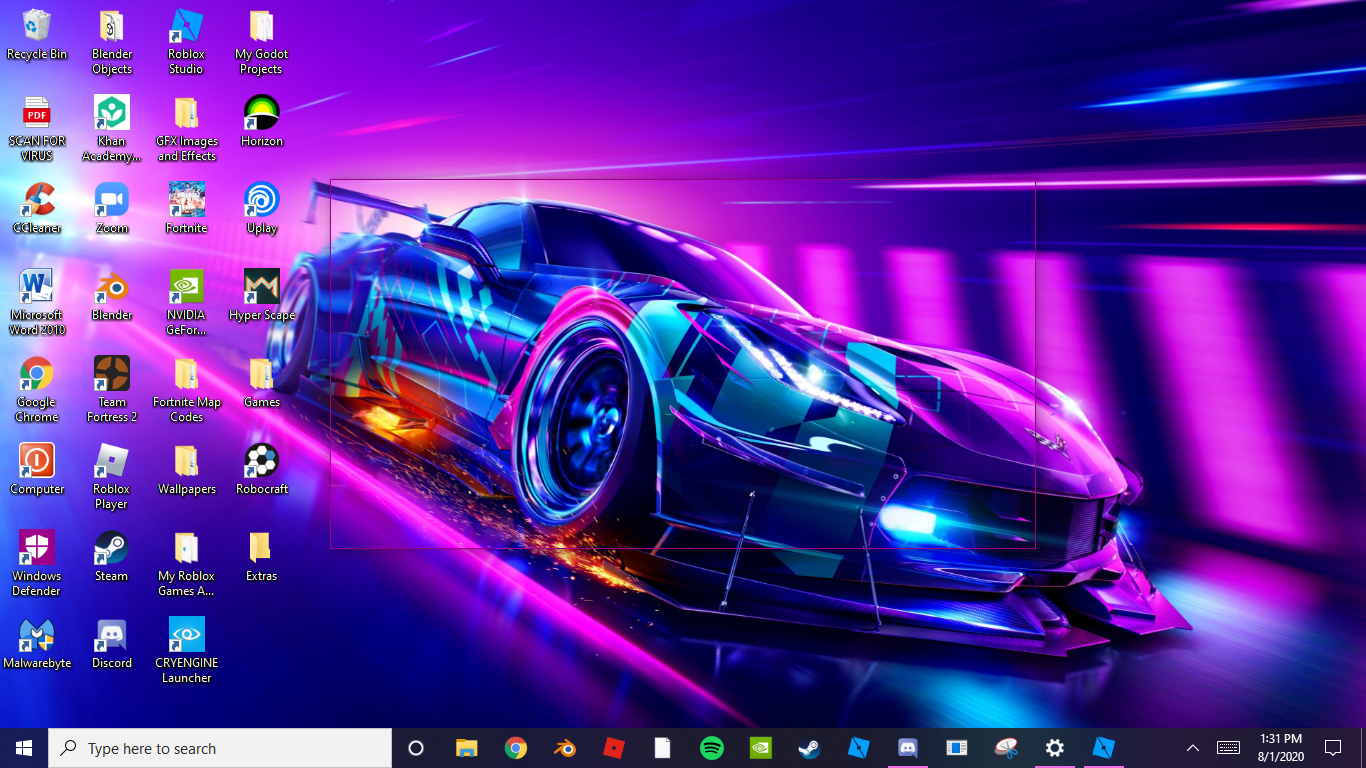 windows desktop screenshots cars