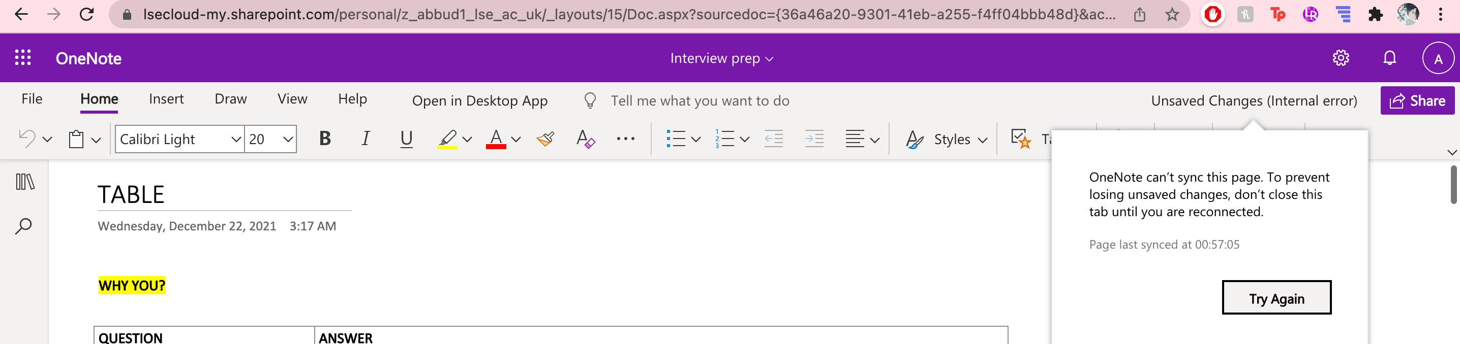 ONENOTE Is Not Syncing On Both The App Nor Web - Microsoft Community