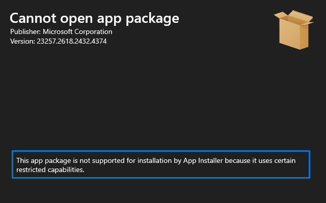 Can't install .Msixbundle files. - Microsoft Community