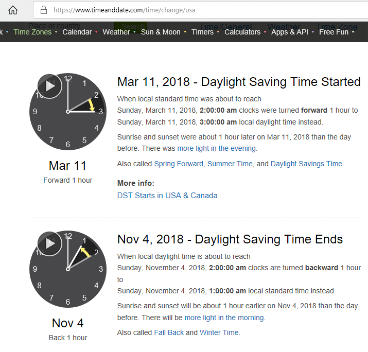 Daylight Savings Time is making my clock show incorrect time