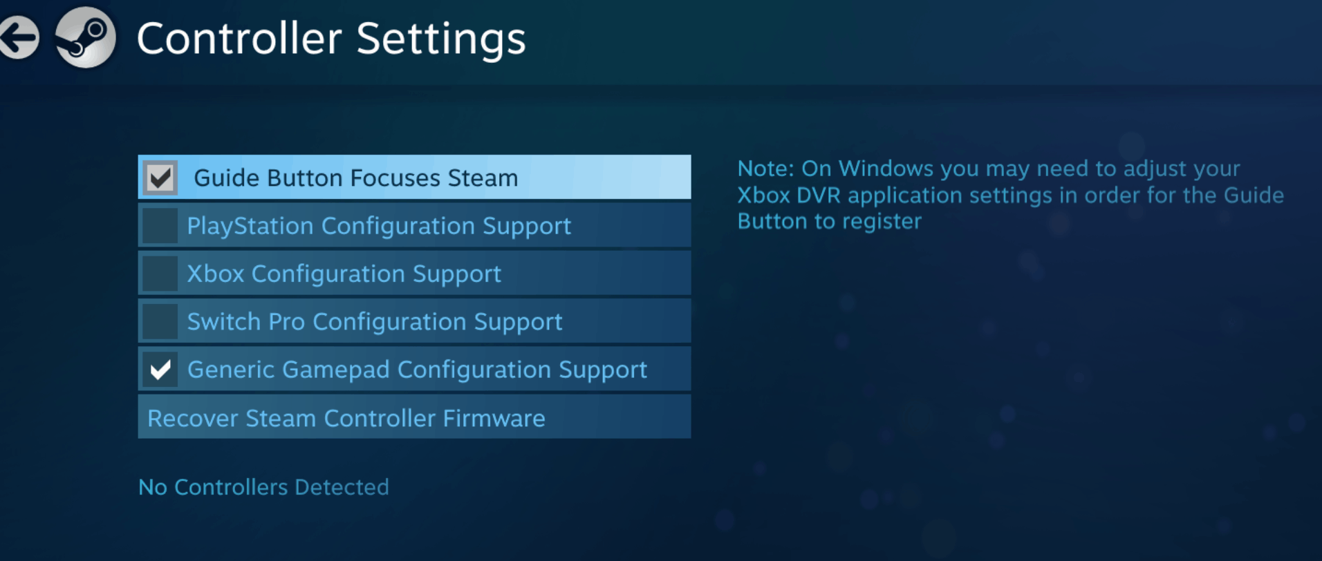 Core Plus Wired Controller Not being detected by Windows 11