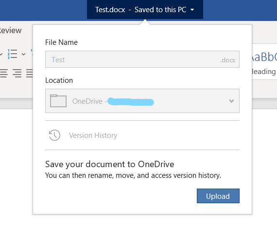 Office: Recognize A OneDrive File To A Local File - Microsoft Community