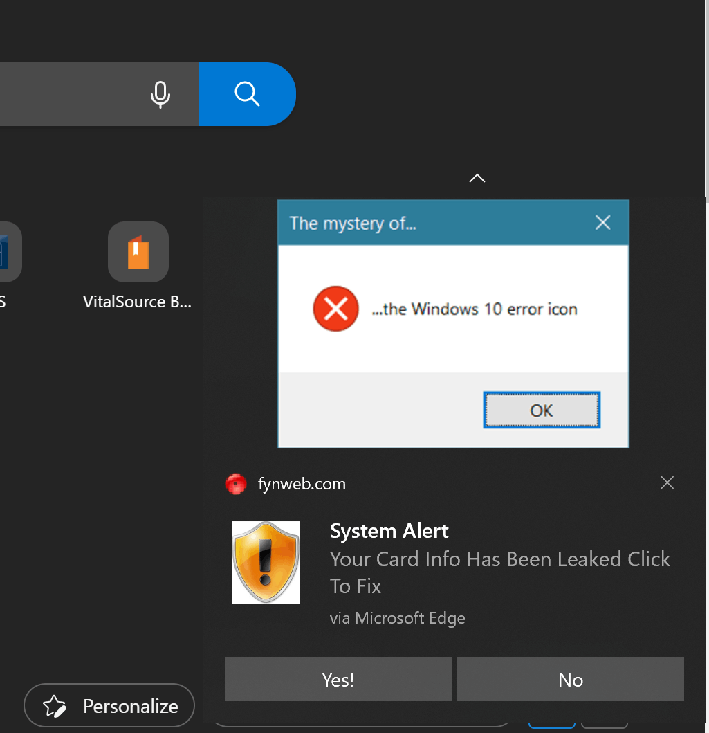 Pop-ups saying my device has viruses. - Microsoft Community