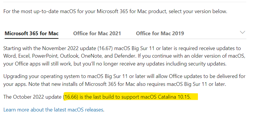 installation of office 365 on a Mac Pro os  - Microsoft Community