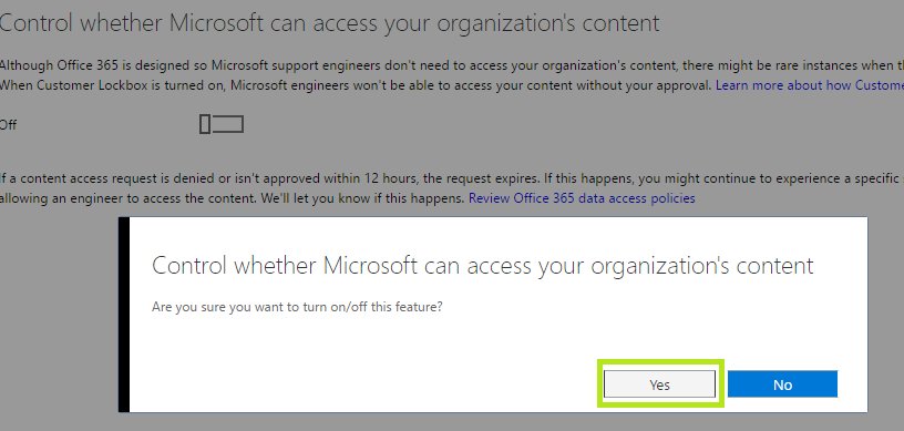 What Is Customer Lockbox In Office 365 And How To Enable It - Microsoft ...