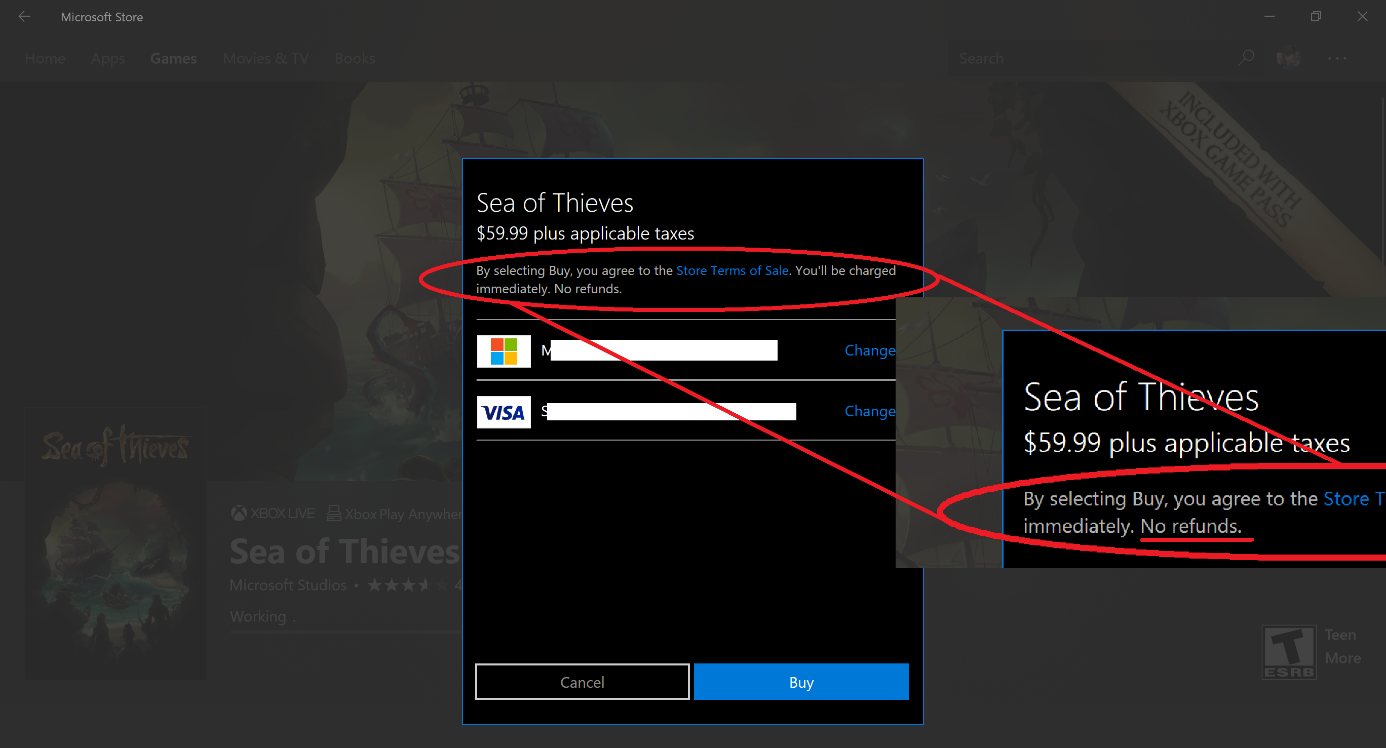 Sea of best sale thieves microsoft store