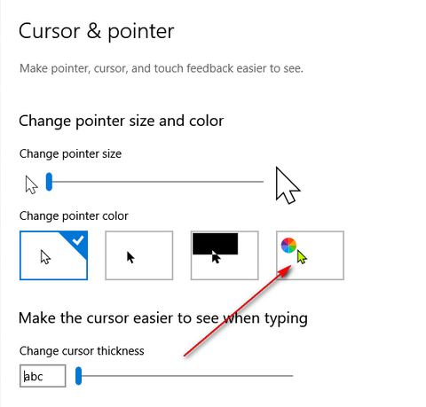 Custom Cursor - Microsoft Apps