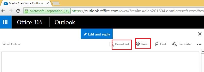 Download Outlook Office 365