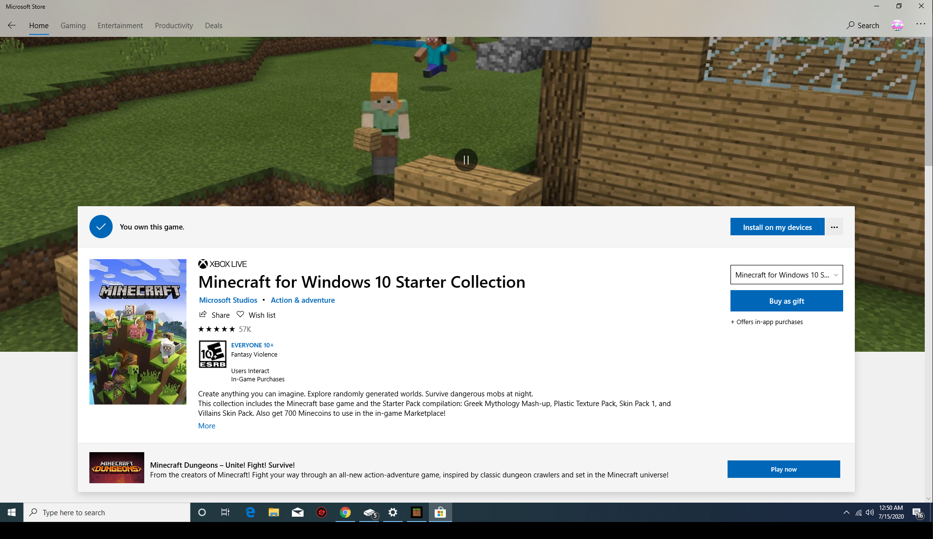 Minecraft Microsoft Community