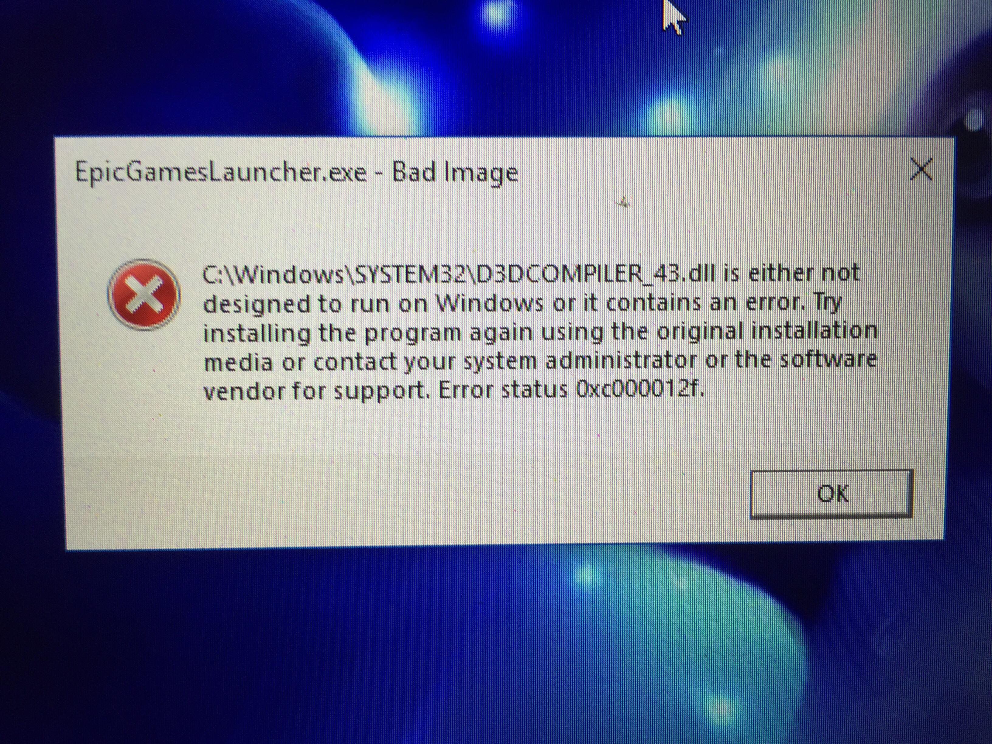 Steam launcher error failed to load the launcher dll фото 1