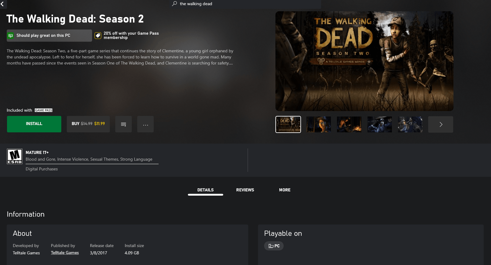 Game Pass tem Scorn, The Walking Dead e mais em outubro