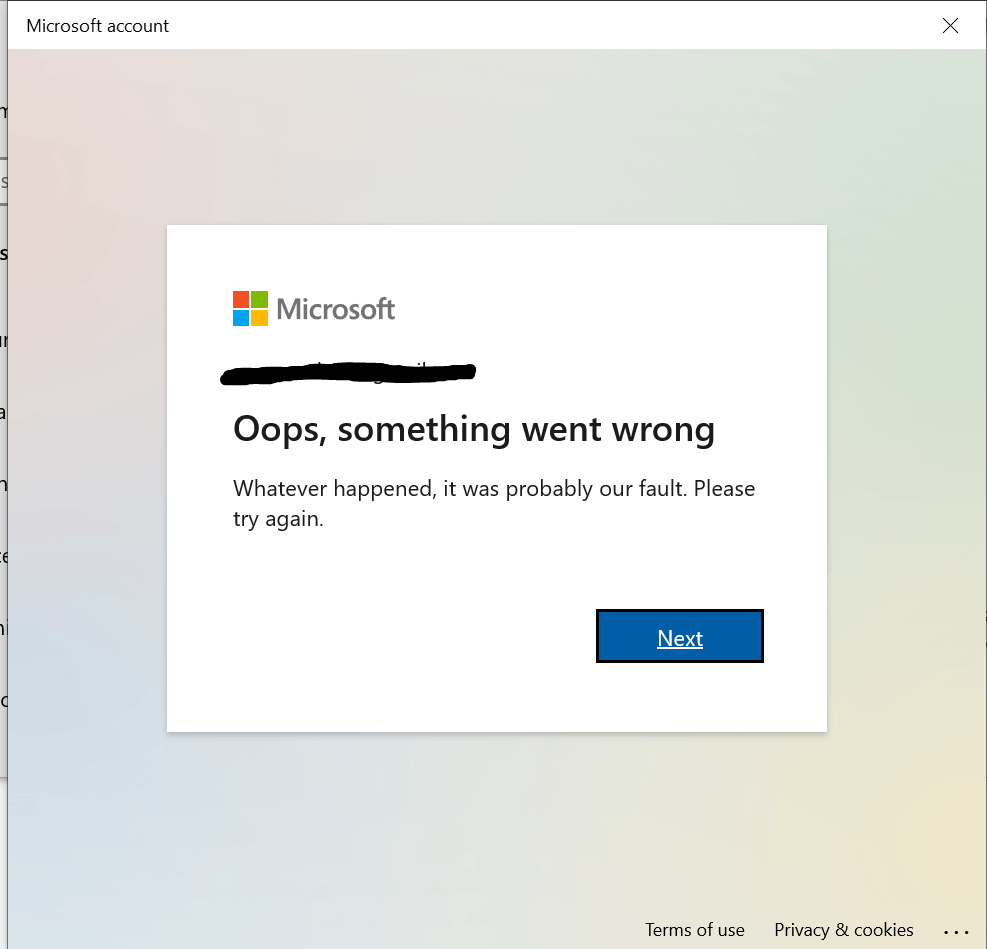 Wrong microsoft account on new pc - Microsoft Community