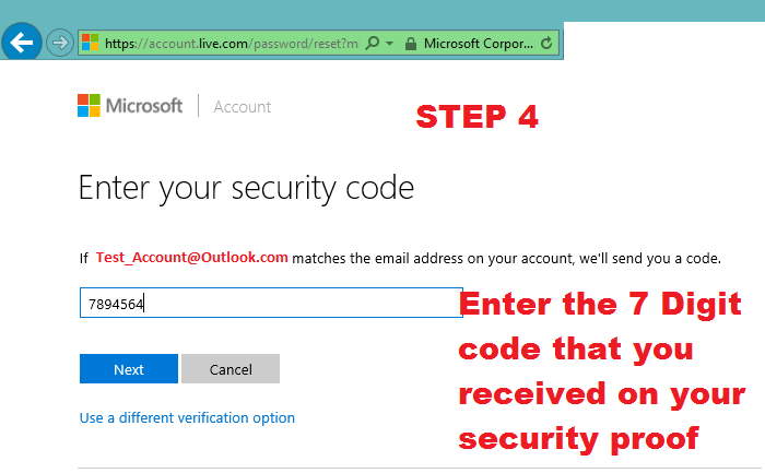 overschrijving veronderstellen Jane Austen How to Reset your Password of your Microsoft account. - Microsoft Community